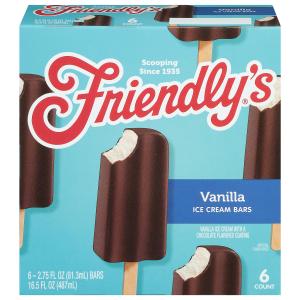 friendly's - Vanilla Ice Cream Bar