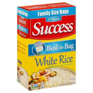 Success - White Rice Boil N Bag