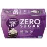 ZERO SUGAR COOKIES AND CREAM YOGURT